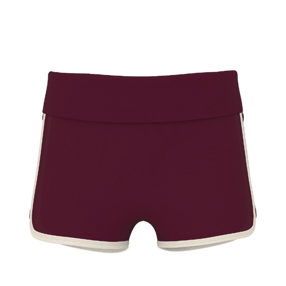 🔥VS Pink Ivy Terry cotton foldover waist shorts sz XL NWT - Picture 4 of 6